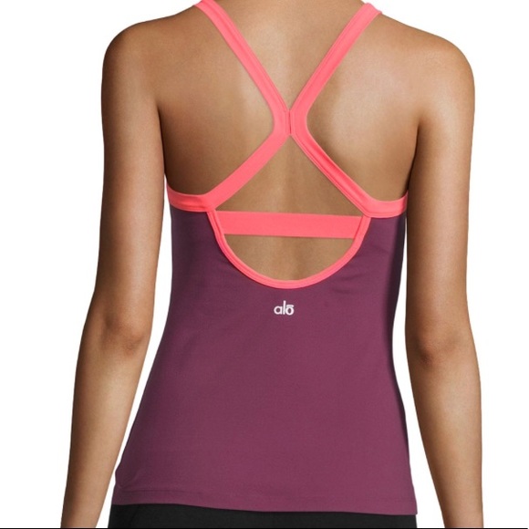ALO Yoga Tops - Alo Yoga Reflection Contrast Tank